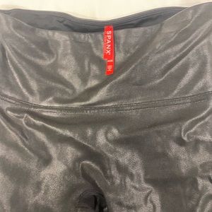 SPANX faux leather leggings